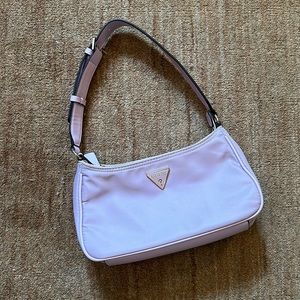 Guess Soft Y2K Style Purple Lilac Lavender Shoulder Bag Purse